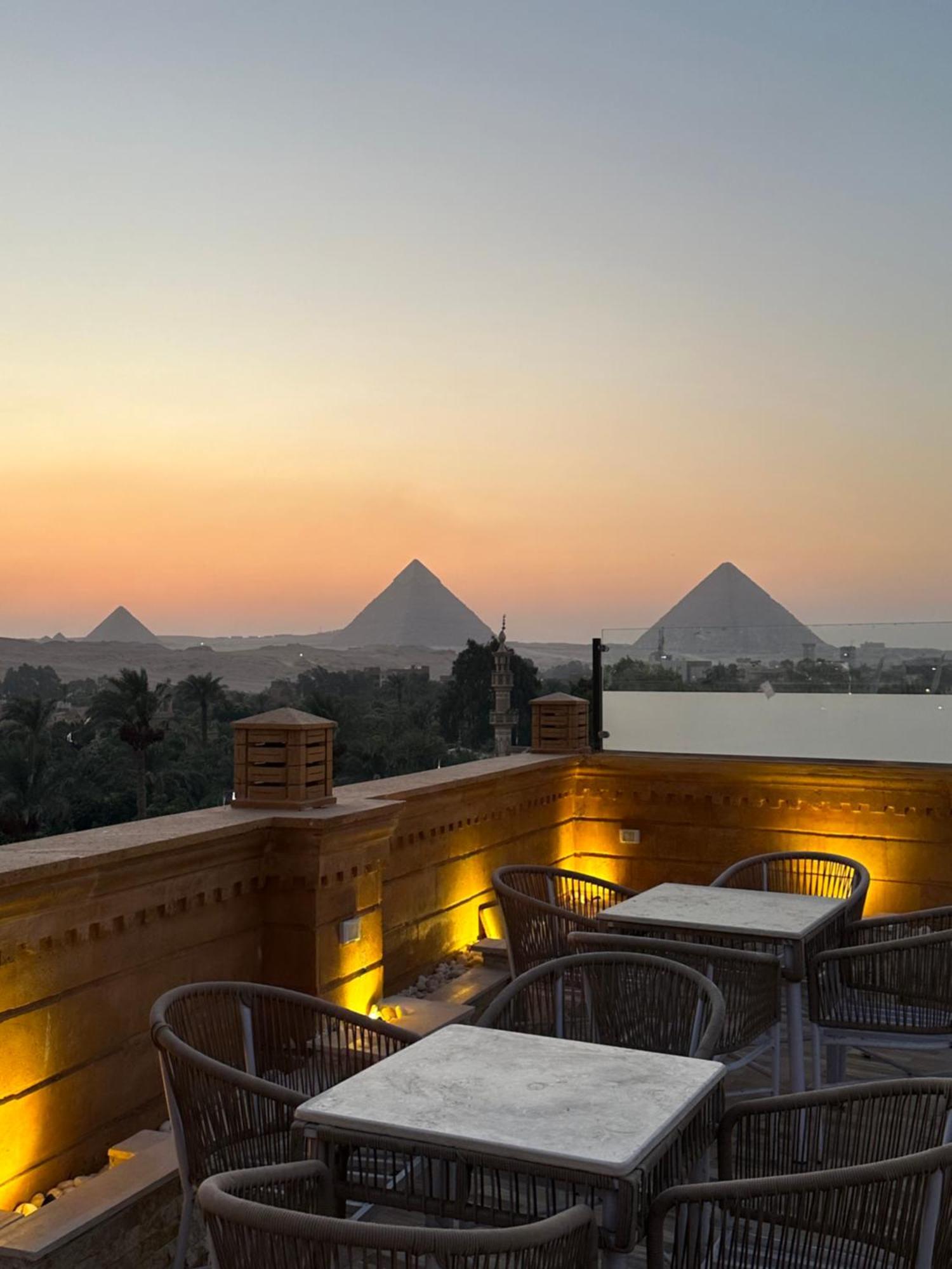 Taj Pyramids View Inn Kafret el-Gabal Dış mekan fotoğraf
