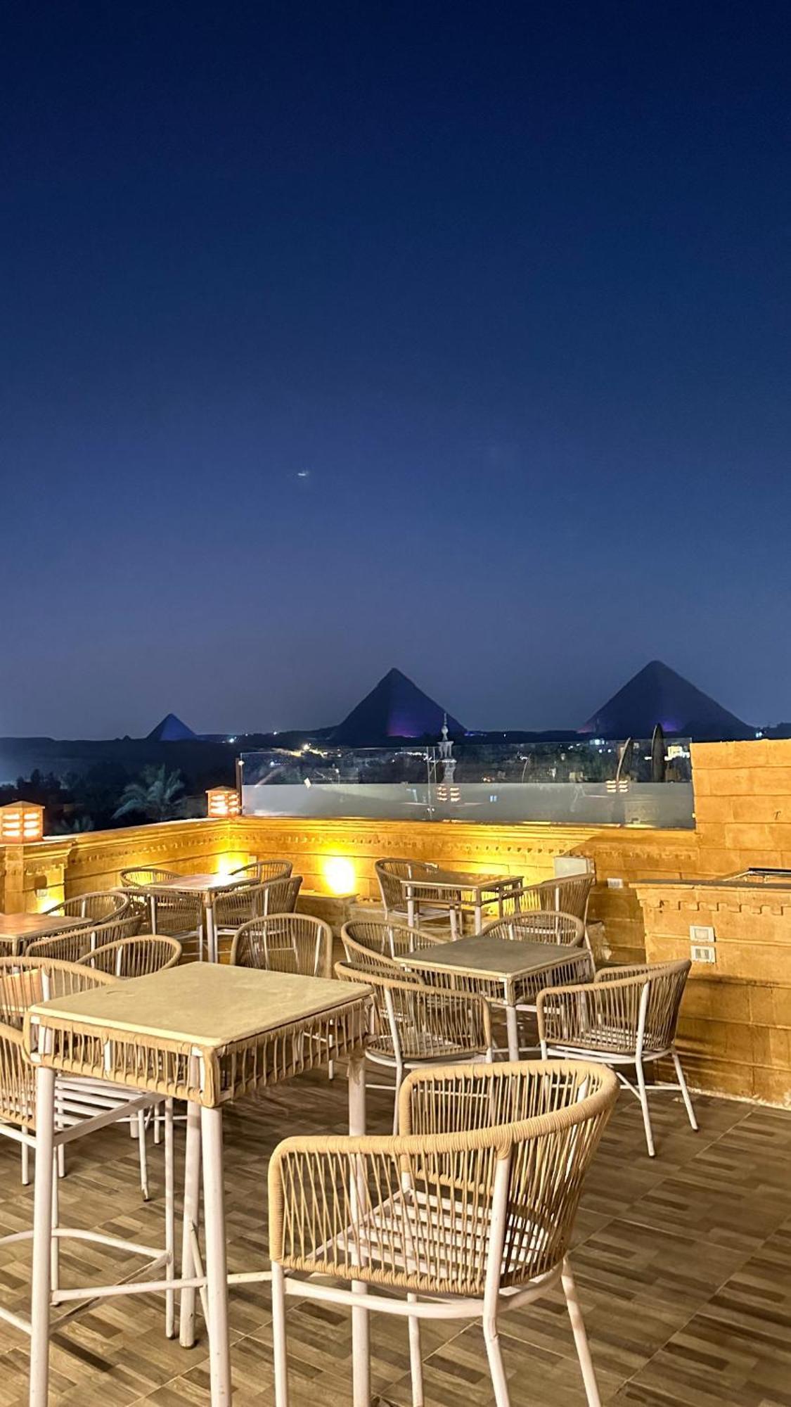 Taj Pyramids View Inn Kafret el-Gabal Dış mekan fotoğraf