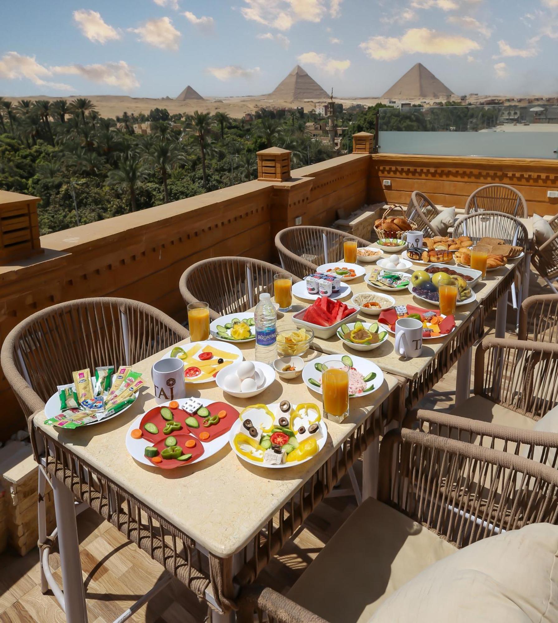 Taj Pyramids View Inn Kafret el-Gabal Dış mekan fotoğraf