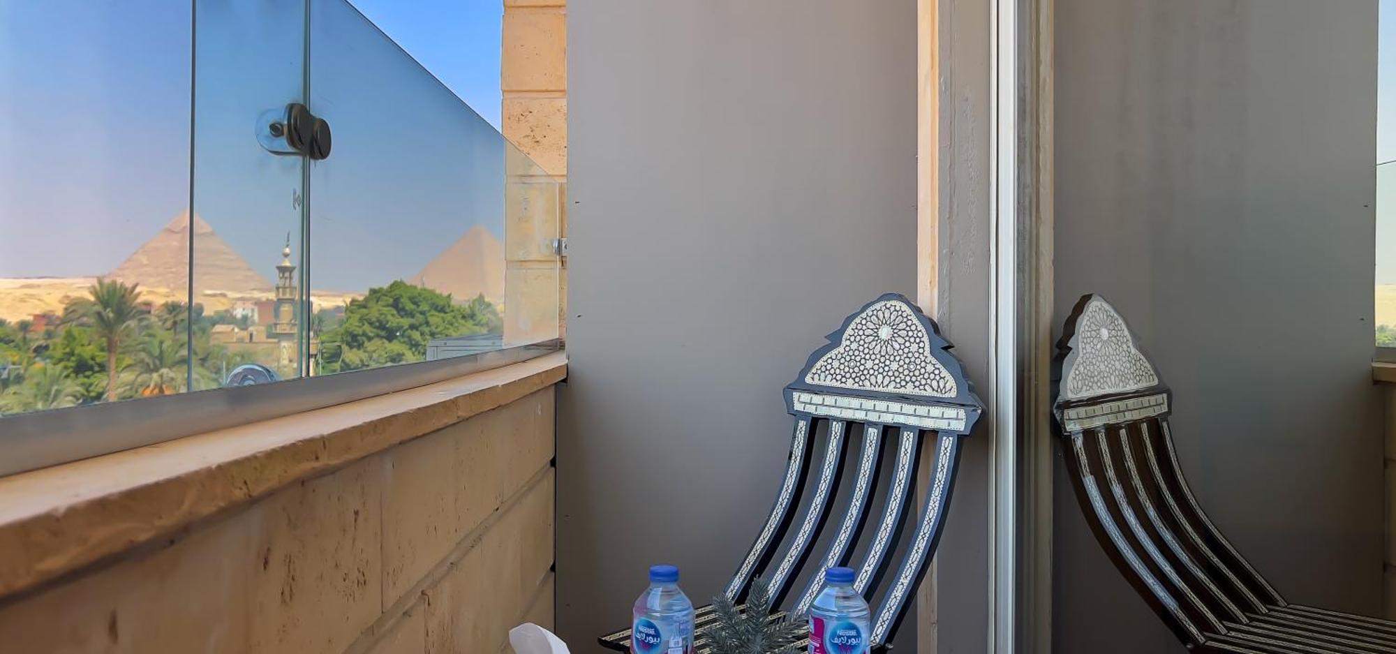 Taj Pyramids View Inn Kafret el-Gabal Dış mekan fotoğraf