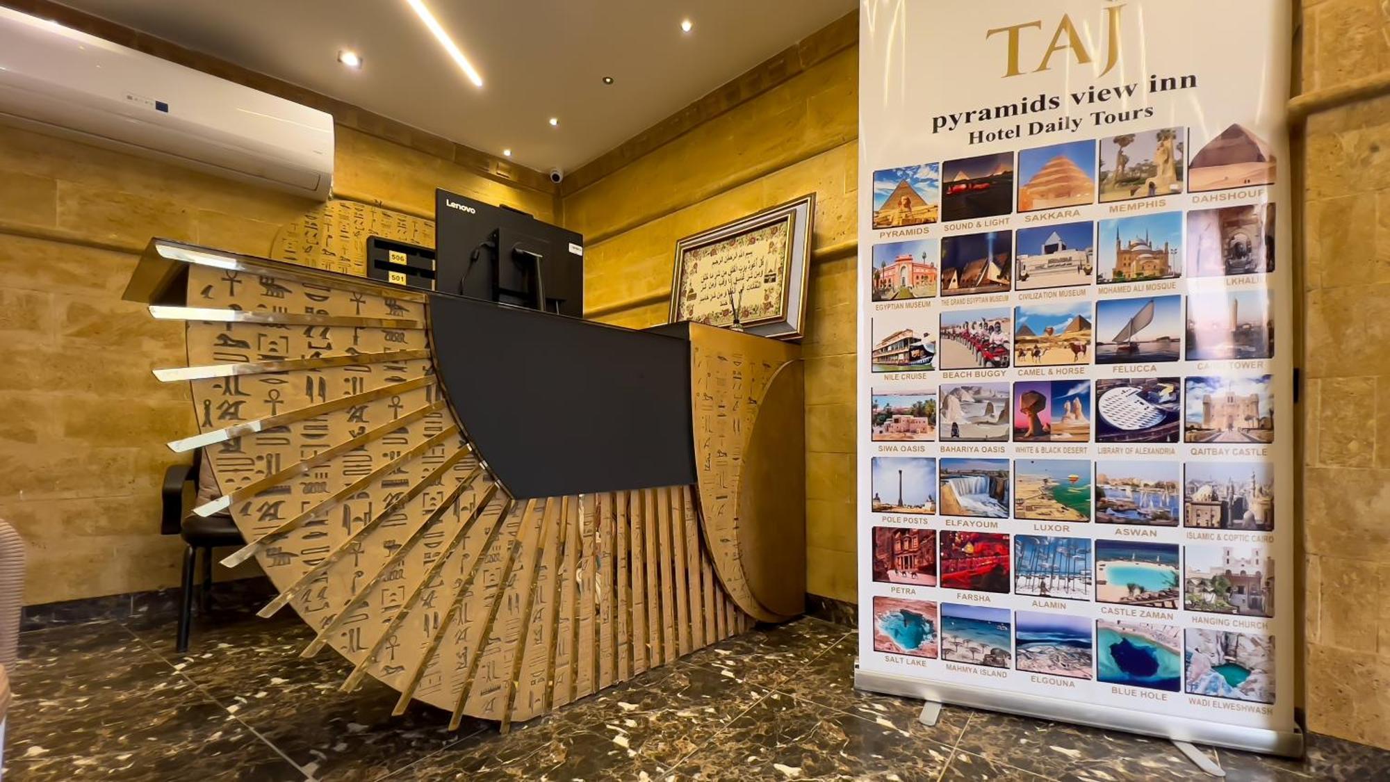 Taj Pyramids View Inn Kafret el-Gabal Dış mekan fotoğraf