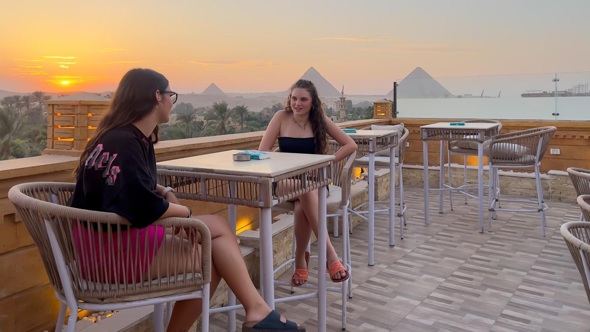Taj Pyramids View Inn Kafret el-Gabal Dış mekan fotoğraf