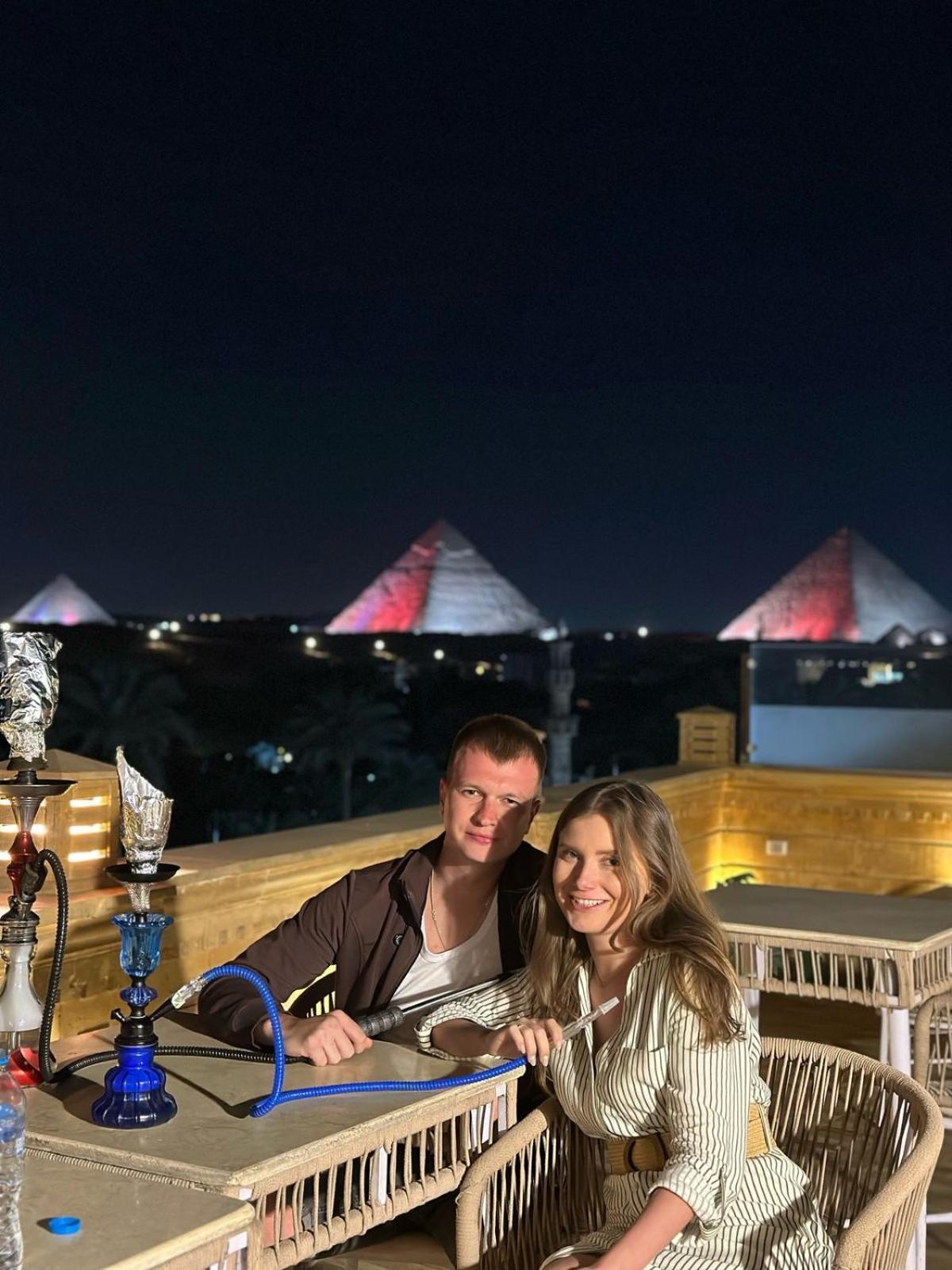 Taj Pyramids View Inn Kafret el-Gabal Dış mekan fotoğraf